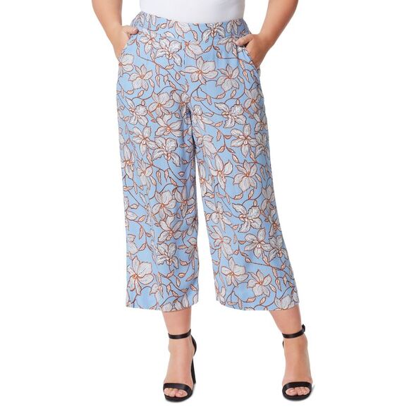 Jessica Simpson Trendy Plus Size Imogen Wide Leg Soft Pants - Picture 1 of 3